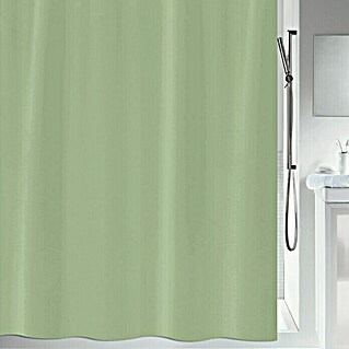Venus Cortina de baño textil Primo (An x Al: 180 x 200 cm, Verde)