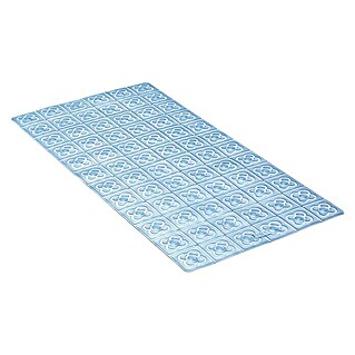 Tatay Alfombra antideslizante para bañera BCN (36 x 72 cm, PVC, Azul)