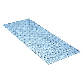 Tatay Alfombra antideslizante para bañera Diamond (36 x 96 cm, PVC, Azul)