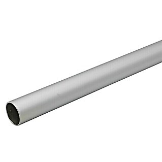 Sombra Gardinenstange (Silber, Länge: 240 cm, Durchmesser: 20 mm)