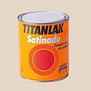 Titan Titanlak Esmalte de poliuretano blanco piedra (750 ml, Satinado)