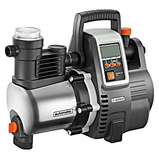 Gardena Kućna pumpa za vodu 6000/6 LCD inox (1.300 W, Maksimalni protok: 6.000 l/h, Maksimalni tlak: 5,5 bar)