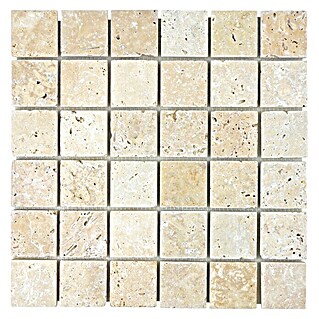 Mosaikfliese Quadrat XNT 46048 (30,5 x 30,5 cm, Beige, Matt)