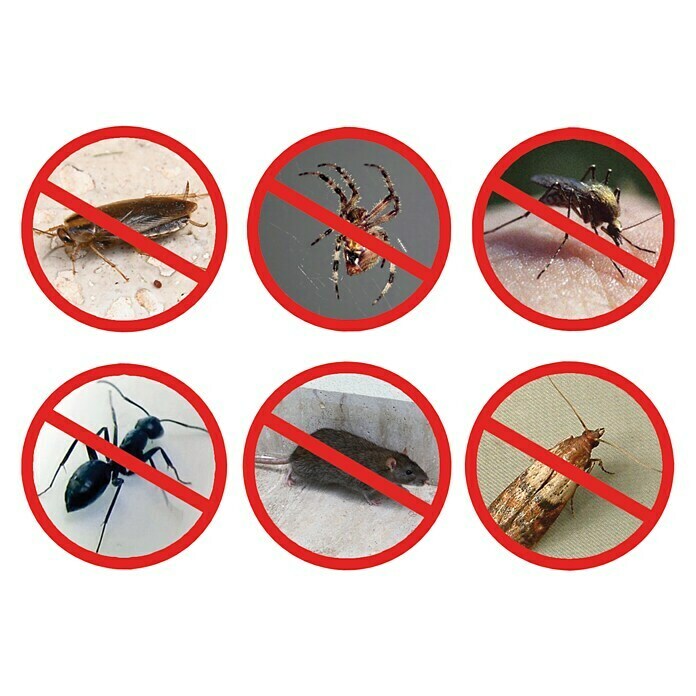 Insektenvernichter Pest Reject Pro (Wirkungsbereich: 300 m², 3,2 W, Kunststoff)