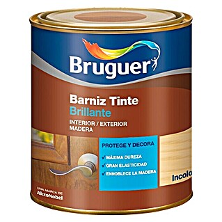 Bruguer Barniz para madera Tinte (Marrón castaño, Brillante, 750 ml)