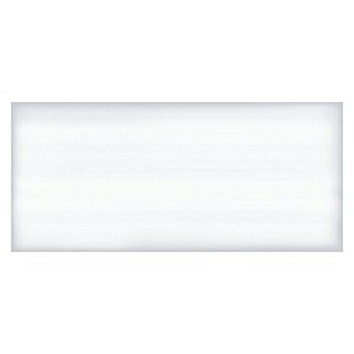 Zidna pločica Glow (25 x 55 cm, Bijele boje, Sjaj)