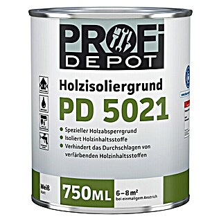 Profi Depot PD Holzisoliergrund PD 5021 (Weiß, 750 ml)