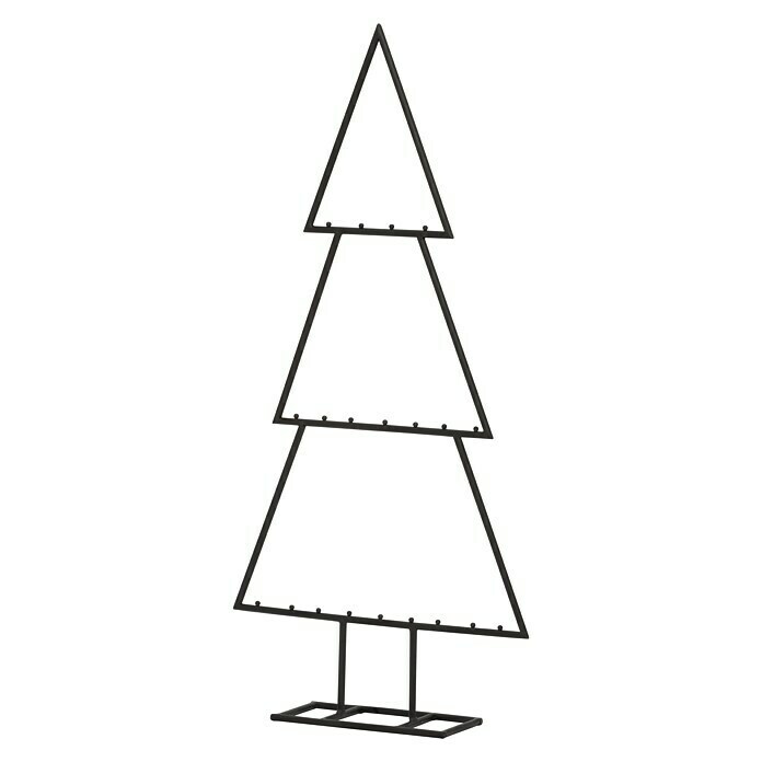 Metall-Weihnachtsbaum (Höhe: 77 cm)