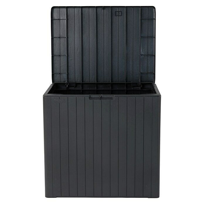 Keter Storage-Box City Box (L x B x H: 56 x 45 x 58 cm, Kunststoff, Anthrazit)