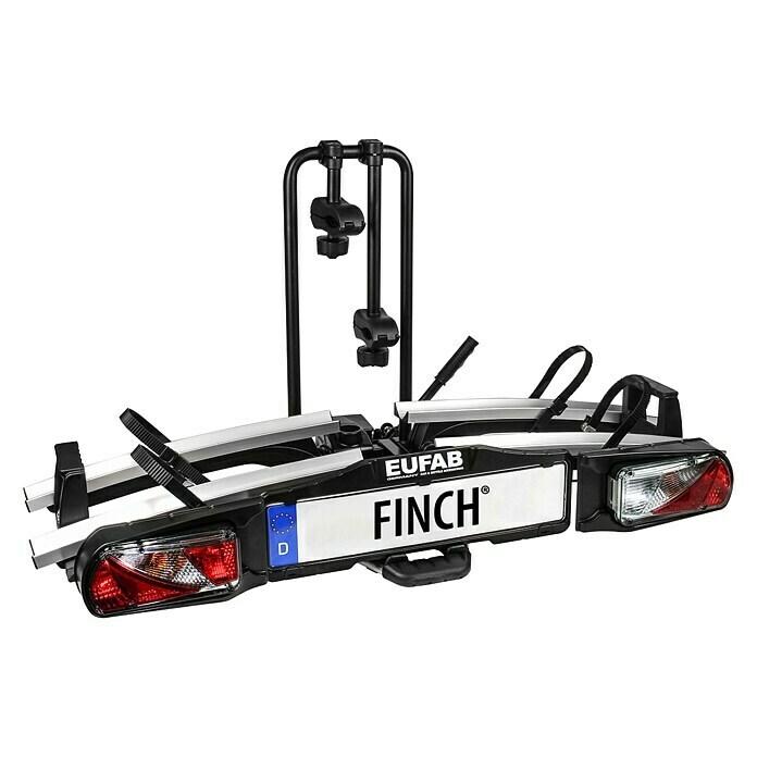 Eufab Fahrradträger Finch (Geeignet für: 2 Fahrräder/E-Bikes, Traglast: Max. 60 kg)