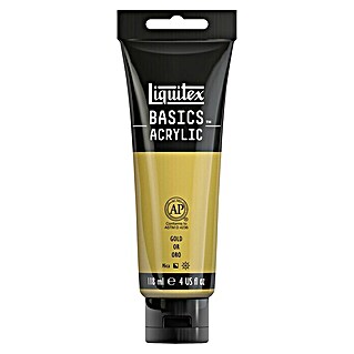 Liquitex Basics Acrylfarbe (Gold, 118 ml, Tube)