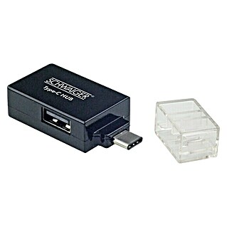 Schwaiger Adapter USB 3.1 (Schwarz)