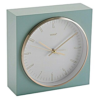 Reloj despertador sobremesa (Aguamarina, 6,5 x 16,5 cm)
