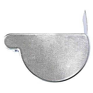Sarei Rinnenendstück Rechts (Nennweite: 80 mm, Ausführung: Rechts, Aluminium)