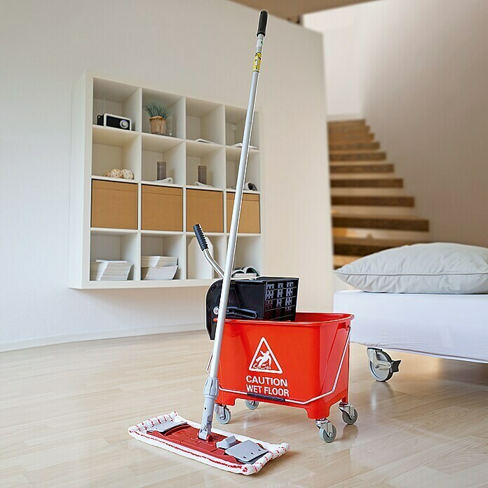 Profi Depot Profesionalni komplet za čišćenje podova (15 l, Crvene boje)