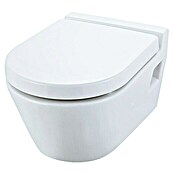 Camargue Empire Taza de WC suspendida (Blanco, Sin asiento de inodoro, Cerámica)