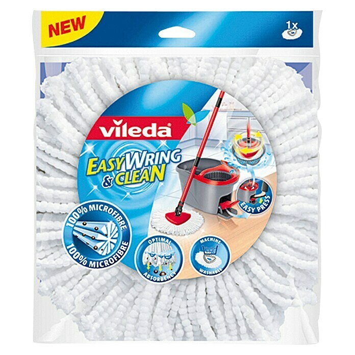 Vileda Easy Wring+Clean Ersatz-Bezug (100 % Mikrofaser)