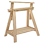 Drveni oslonac Architekt (Nosivost: 400 kg s 2 drvena stalka, Visina: 70 cm, Bor, Prirodna)
