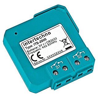 Intertechno Bežični twin odašiljač ITS-2000 (Plave boje, 434 MHz)