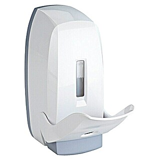 Wenko Ascoli Dispensador de jabón (Blanco, Plástico, Capacidad del depósito: 450 ml, Apto para: Desinfectantes)