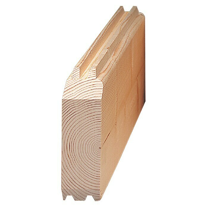 Caseta de madera Esbjerg 483 (6 x 3 m, Espesor de pared: 44 mm, Natural)