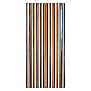 Trakasta zavjesa (Bež-smeđe boje, 90 x 200 cm)