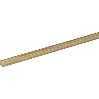 Drvena lajsna (2,4 m x 1,2 cm x 1,2 cm, Neobrađeno, Smreka-bor)