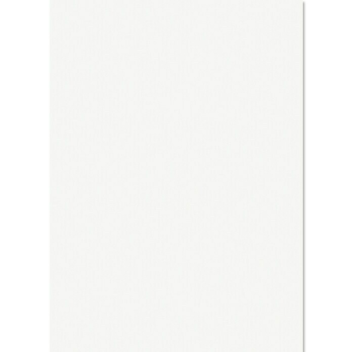 Möbelbauplatte (Weiß, L x B: 260 x 50 cm, Stärke: 1,9 cm)