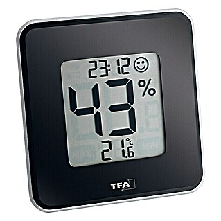 TFA Dostmann Thermo-Hygrometer Style (Digital, Breite: 10,5 cm)