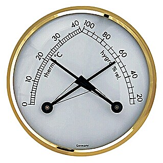TFA Dostmann Thermo-Hygrometer Klimatherm (Analog, 7 cm)