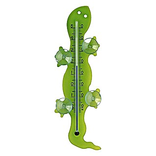 TFA Dostmann Fensterthermometer Gecko (Anzeige: Analog, Höhe: 22 cm)