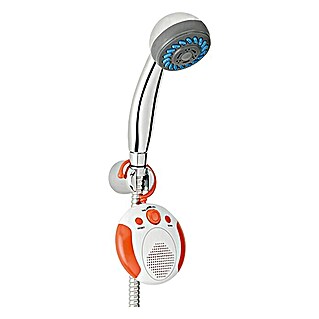 Mixomat Tuš slušalica s držačem i crijevom (Broj funkcija: 3, 1 x tuš slušalica, 1 x crijevo za tuš, 1 x zidni držač, 1 x montažni materijal, 1 x radio)