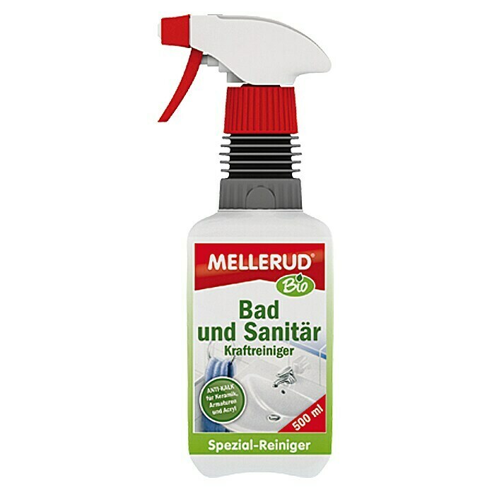 Mellerud Bio Kraftreiniger Bad & Sanitär (500 ml, Sprühflasche)