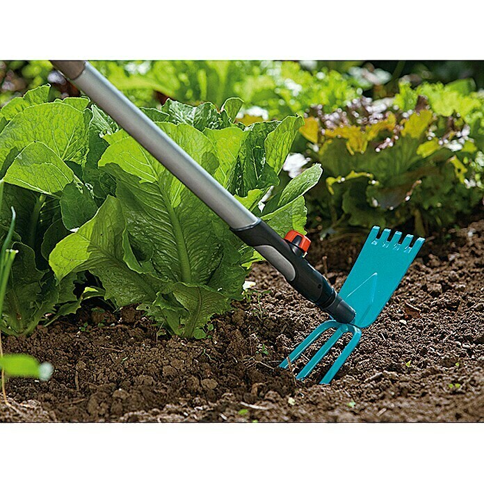Gardena Hacke Adapter Doppelhacke für Combisystem Gartenhacke Garten Werkzeug 