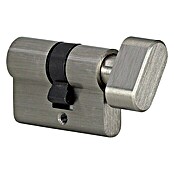 Diamond Doors WC-Knopfzylinder (Edelstahloptik, Tür nach außen öffnend, Geeignet für: Ganzglas-Drehtüren)
