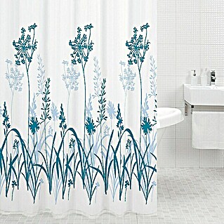 Venus Douchegordijn, textiel Plants (120 x 200 cm, 100% Polyester)