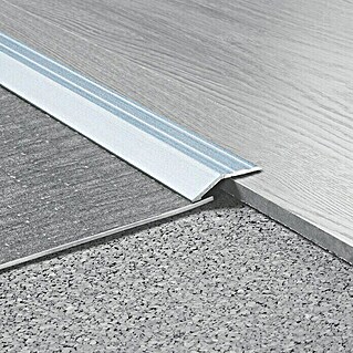 LOGOCLIC Afsluitprofiel (Zilver, 0,9 m x 32 mm, Montagemethode: Lijmen)