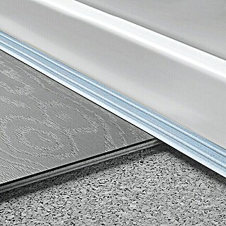 LOGOCLIC Rubni profil (Srebrne boje, 2,7 m x 24,5 mm x 20 mm, Vrsta montaže: Lijepljenje)