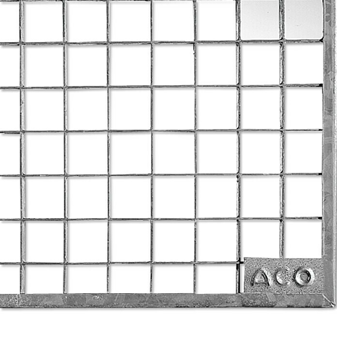 ACO Therm Lichtschachtrost (100 x 40 cm, Stahl verzinkt)