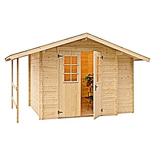 Caseta de madera Oslo (Madera, Área: 4,4 m², Espesor de pared: 19 mm)