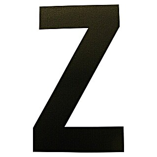 Folienzeichen (Buchstabe Z, 10 cm, PVC, Schwarz)