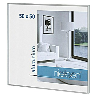 Nielsen Bilderrahmen Pixel (Mattsilber, 50 x 50 cm, Aluminium)