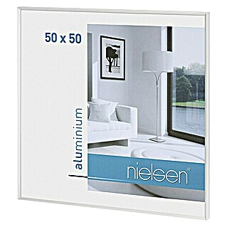 Nielsen Bilderrahmen Pixel (Weiß, 50 x 50 cm, Aluminium)