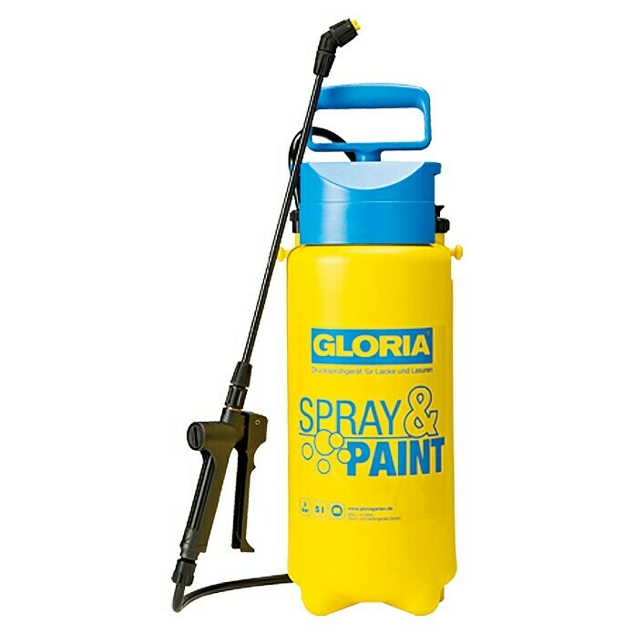 GLORIA Paint Pro 5  Drucksprühgerät Sprühgerät  für Lacke & Lasuren 