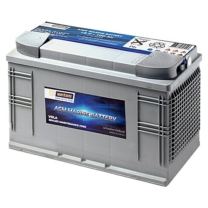 Divine F3 70Ah AGM Batterie Boot Versorgung Batterie mit Batterieklemmen 