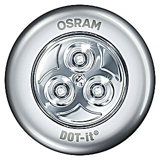 Osram DOT-it Mobiel ledlicht Classic (Zilver, 67 mm)