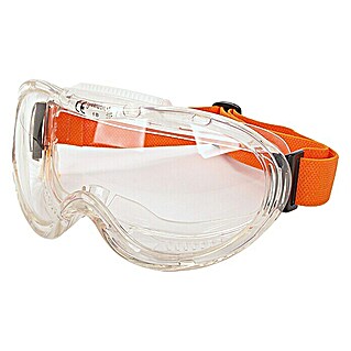 Wisent Gafas de seguridad (Transparente, Ventilación indirecta)