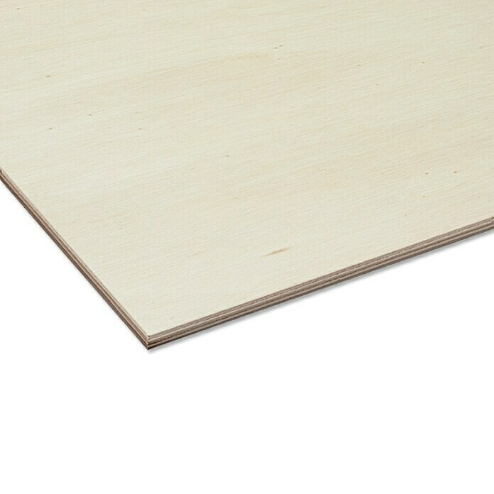 Sperrholzplatte nach Maß (Pappel, Max. Zuschnittsmaß: 2.520 x 1.850 mm, Stärke: 4 mm)