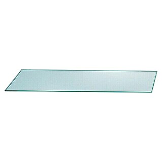 Kristall-Form Glasablage (60 x 14 cm, Stärke: 6 mm)
