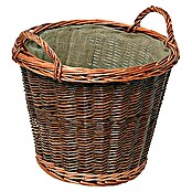 Lienbacher Pletena košara (Smeđa, Promjer: 41 cm)